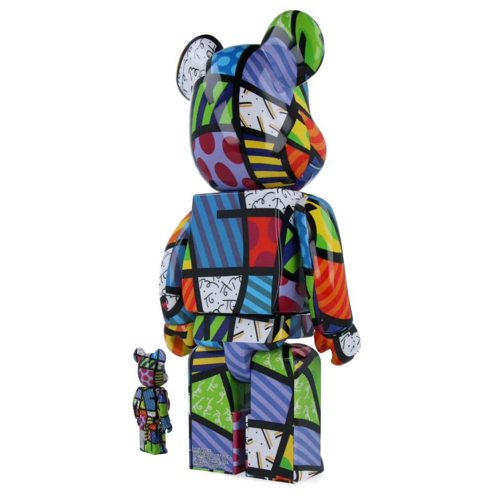 400%   100% Bearbrick Romero Britto