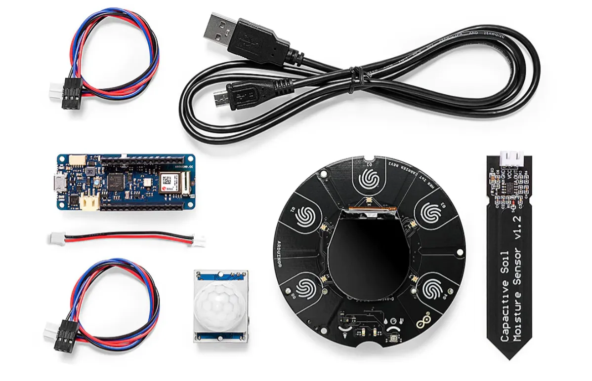 Arduino EDU Explore IoT Kit Rev2 with Rechargeable Battery Pack (6 Batteries Included) - Perfect for Hands-On Learning and Innovation!