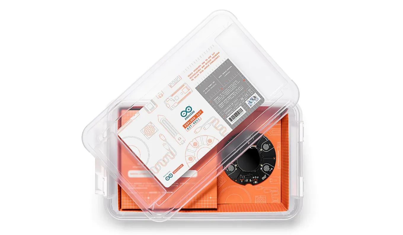 Arduino EDU Explore IoT Kit Rev2 with Rechargeable Battery Pack (6 Batteries Included) - Perfect for Hands-On Learning and Innovation!