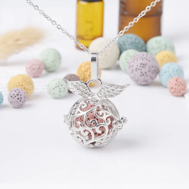 Aromatherapy - Volcanic Rock Pendant Essential Oil Diffuser