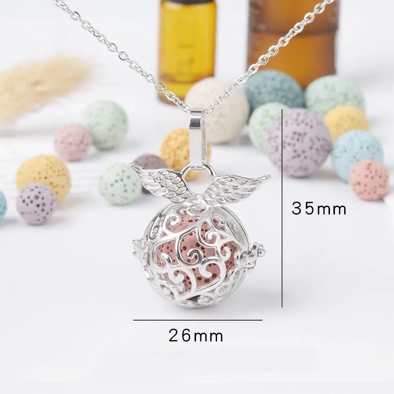 Aromatherapy - Volcanic Rock Pendant Essential Oil Diffuser