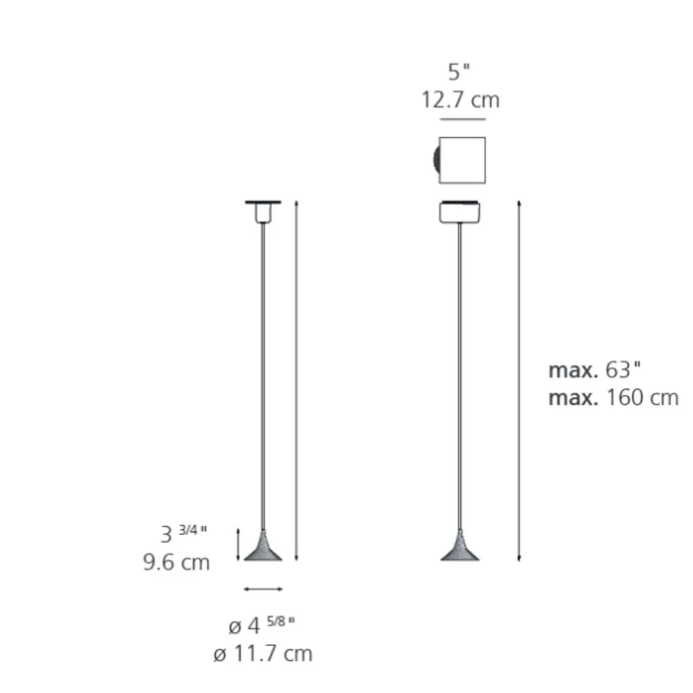 Artemide Unterlinden suspension lamp LED