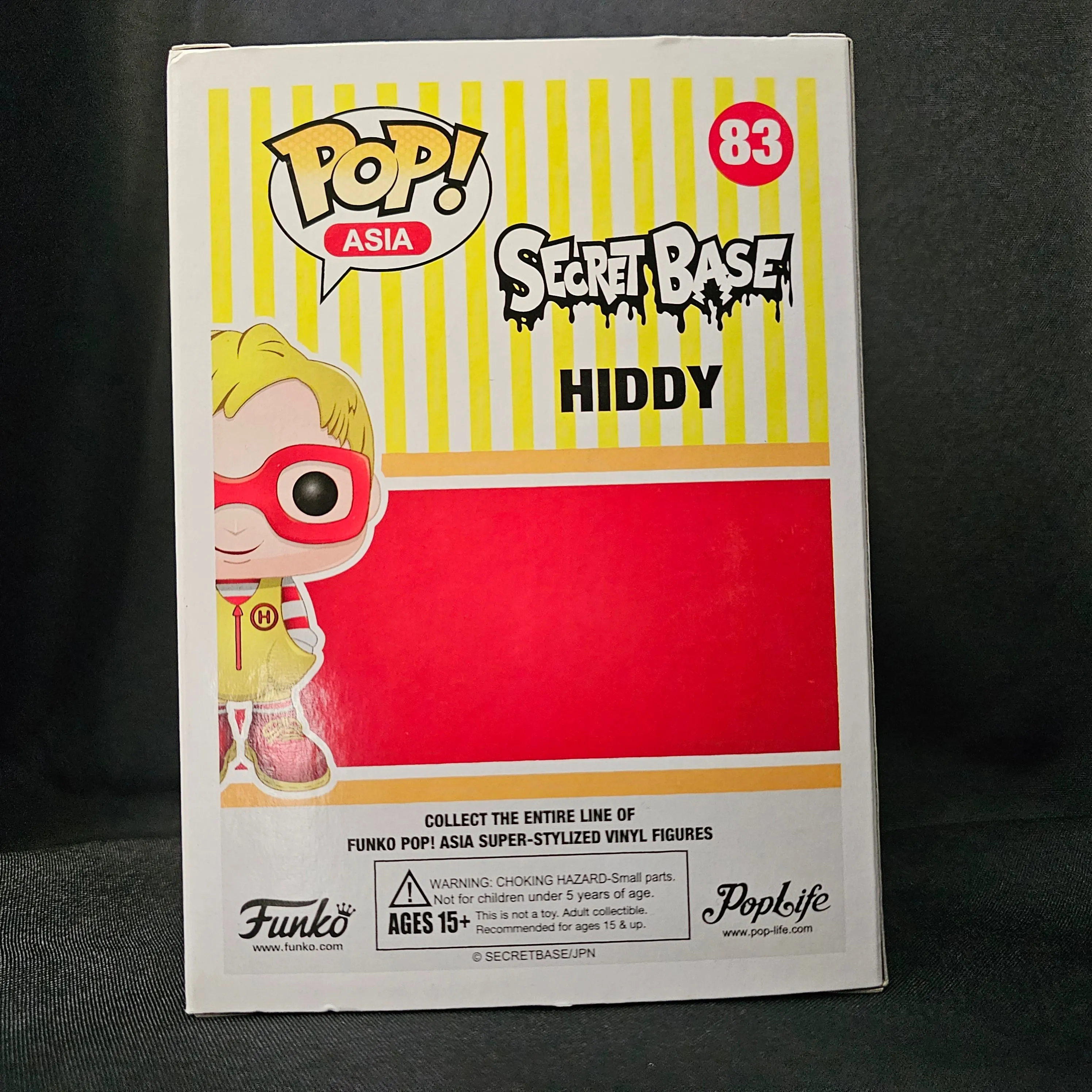 Asia Pop! Vinyl Figure Metallic Hiddy [Secret Base] [Toy Con 2016] [78]