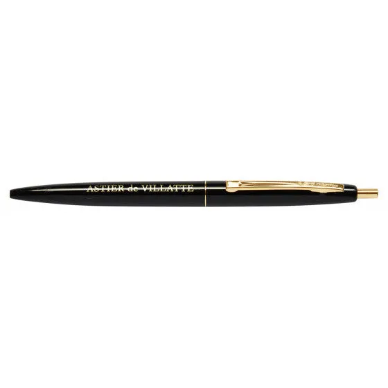 Astier de Villatte Bic Clic Gold pen/ Logo Adv