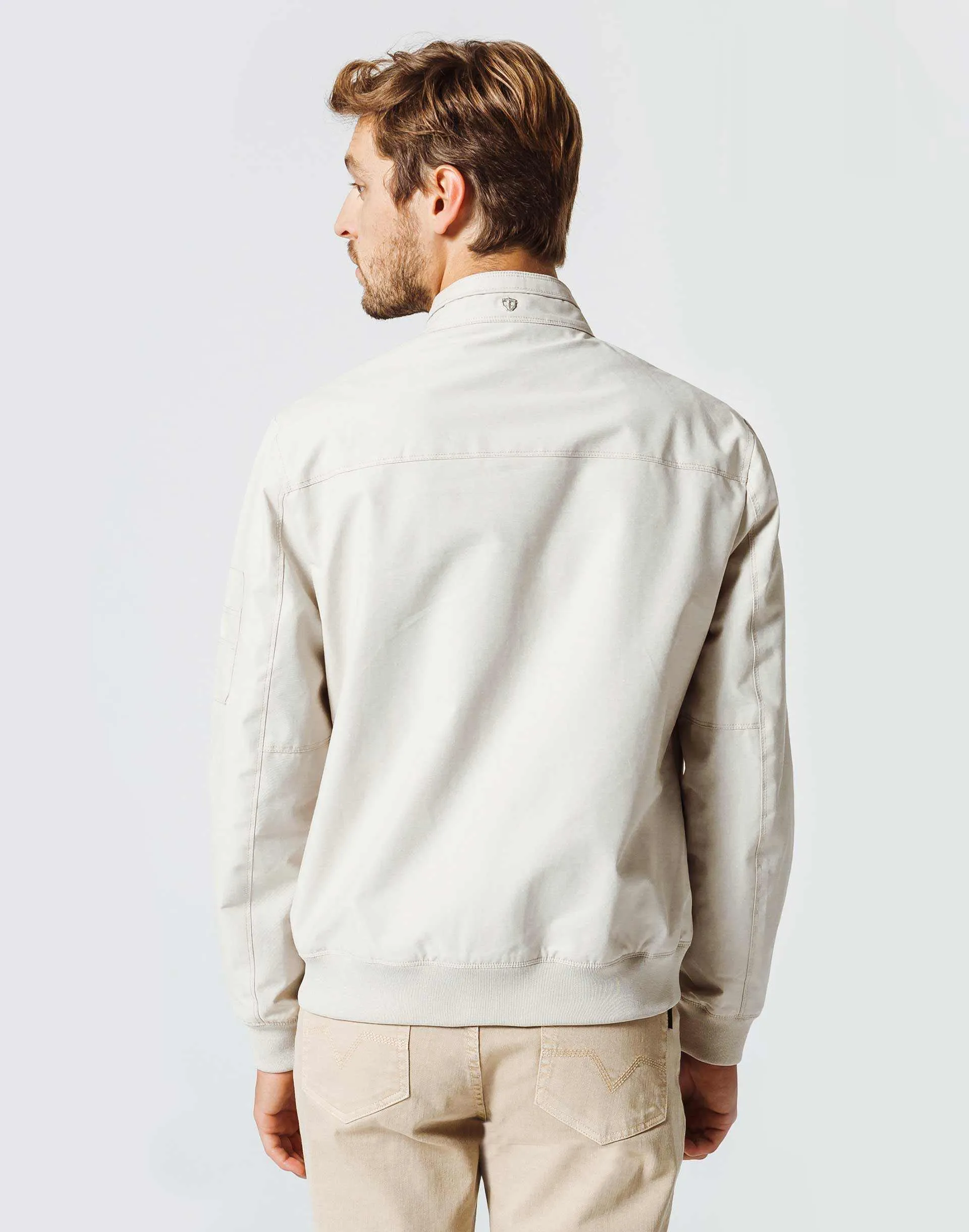 Blouson Léger Col Montant