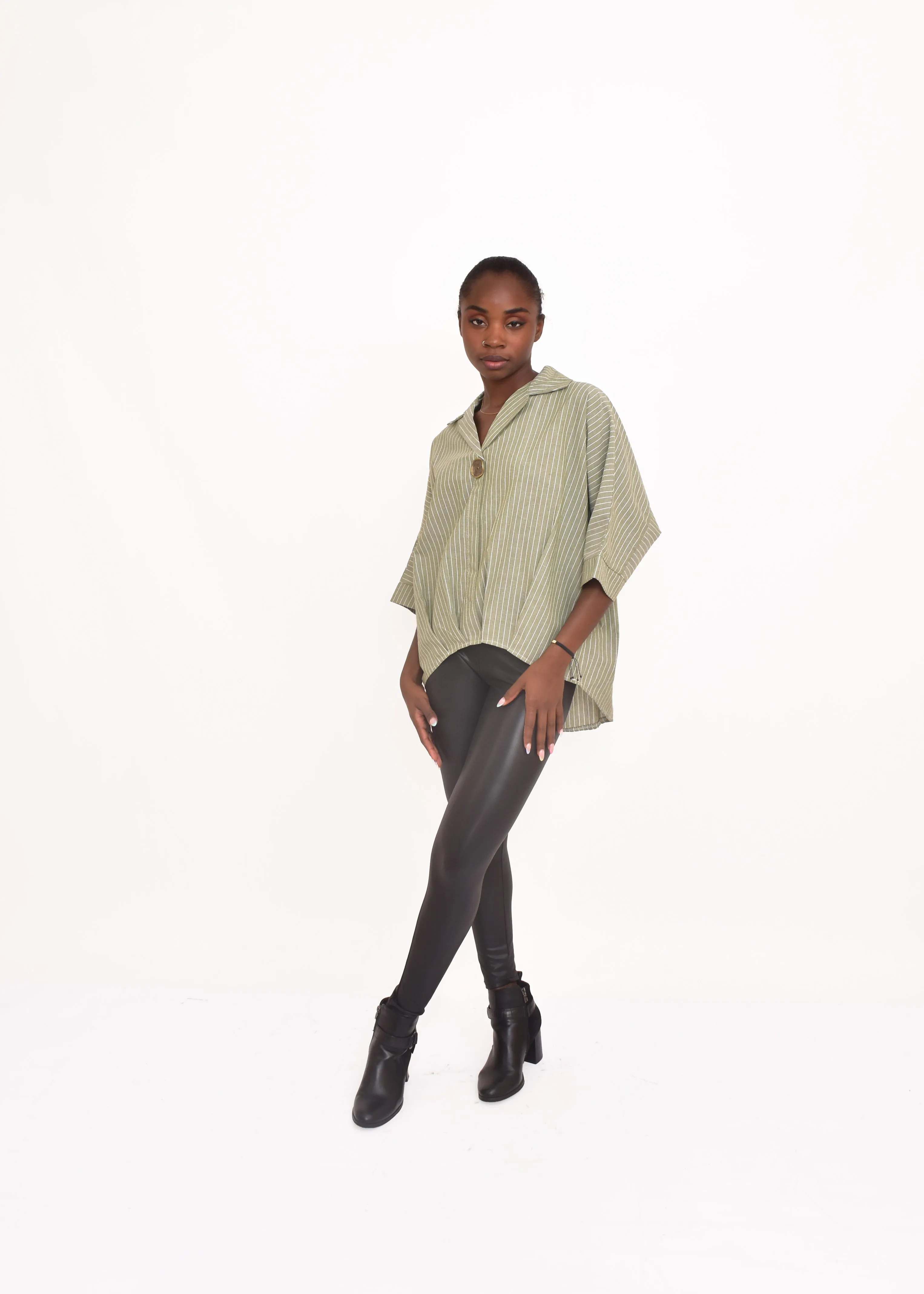 BLUSA BOT-KHAKI