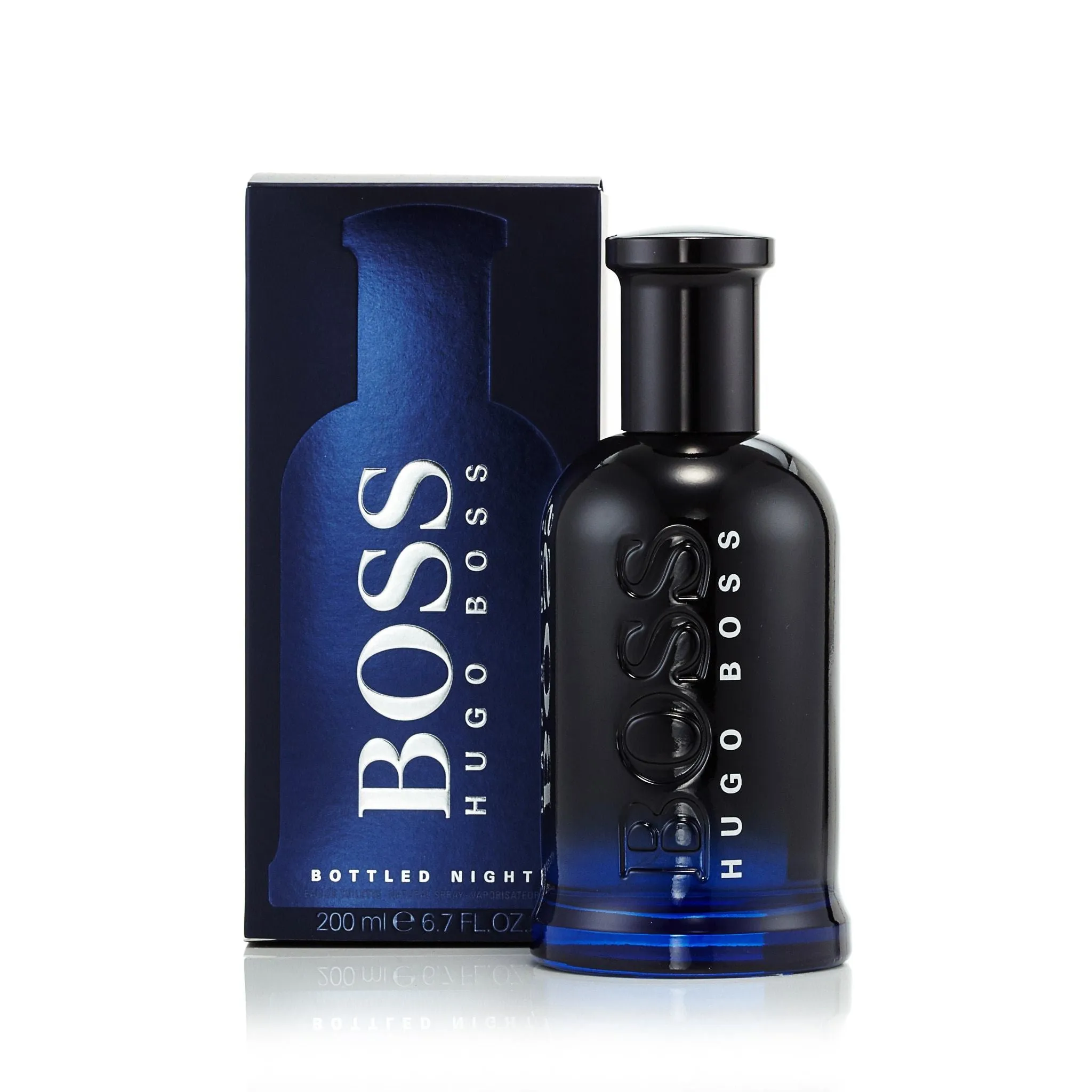 Boss Bottled Night Eau De Toilette Spray for Men by Hugo Boss