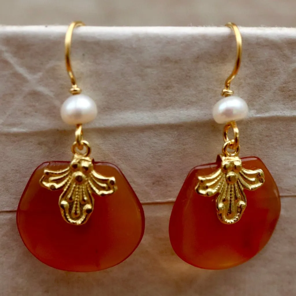 Carnelian Celebration Earrings