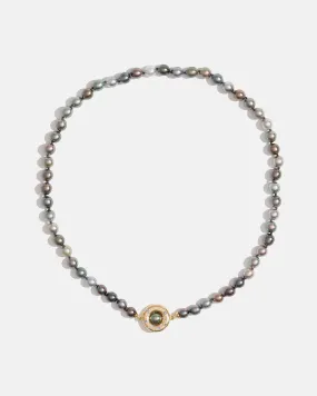 Celeste Tahitian Pearl Necklace in 14k Fairmined Gold