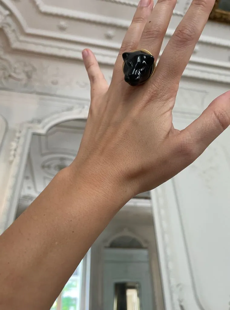 Cleo ring black