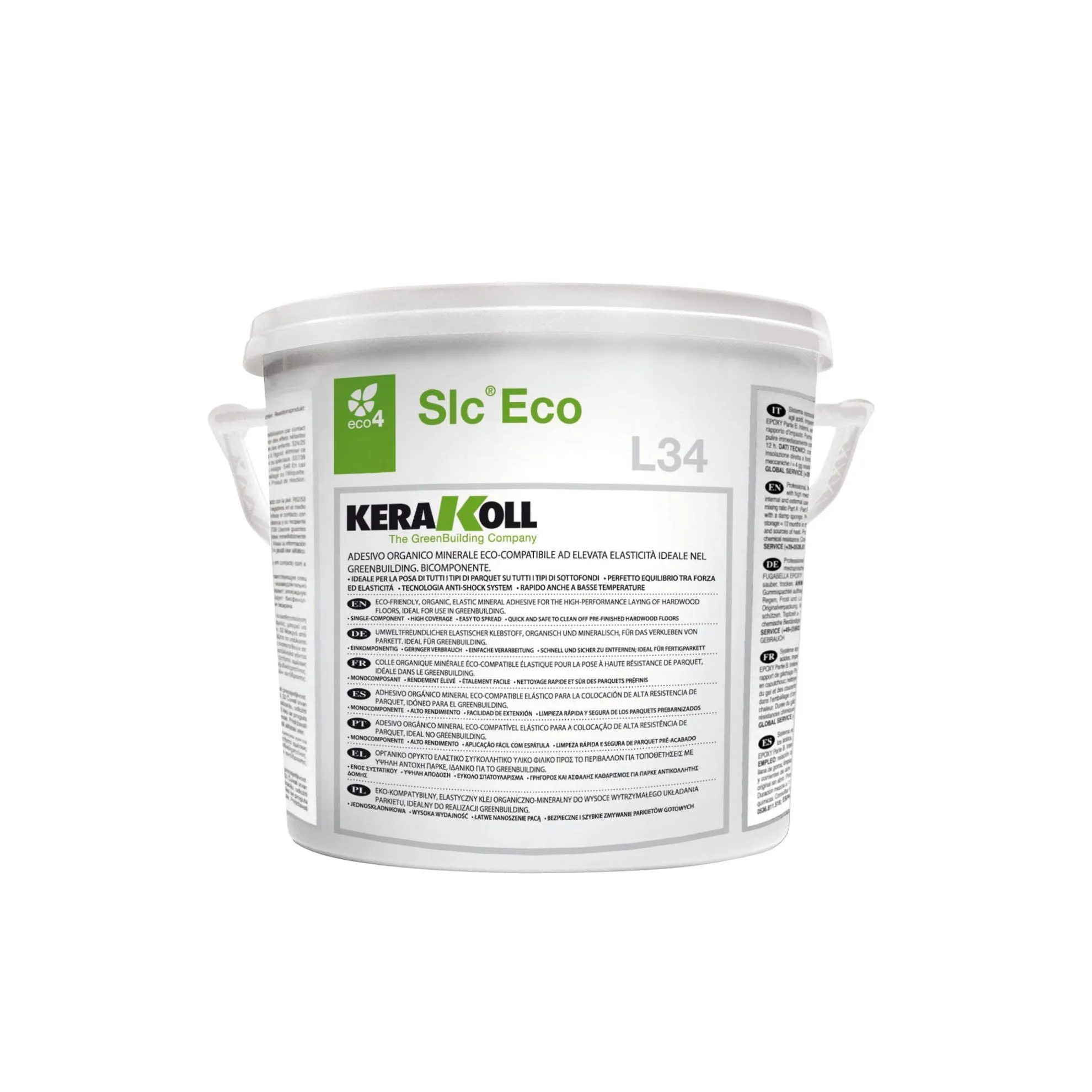 Colla 10Kg SLC Eco L34 Ideale per la Posa del Parquet e Sottofondi Kerakoll