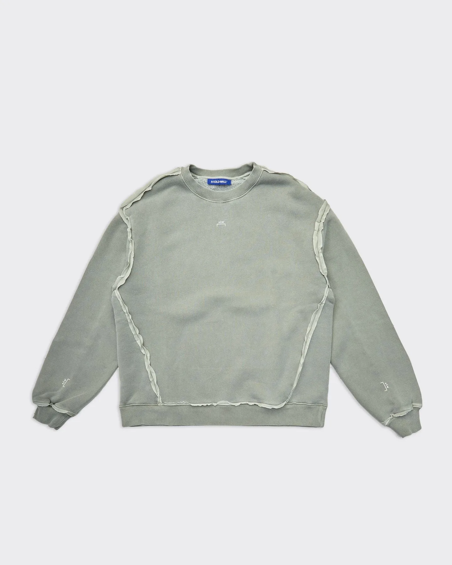 Crewneck Facade Verde/Grigia