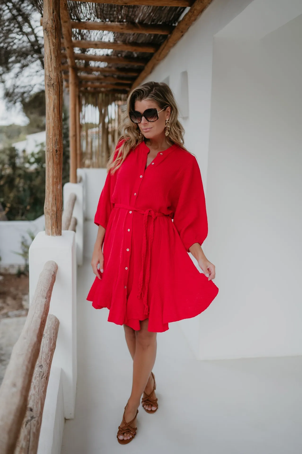 Francese dress I Red