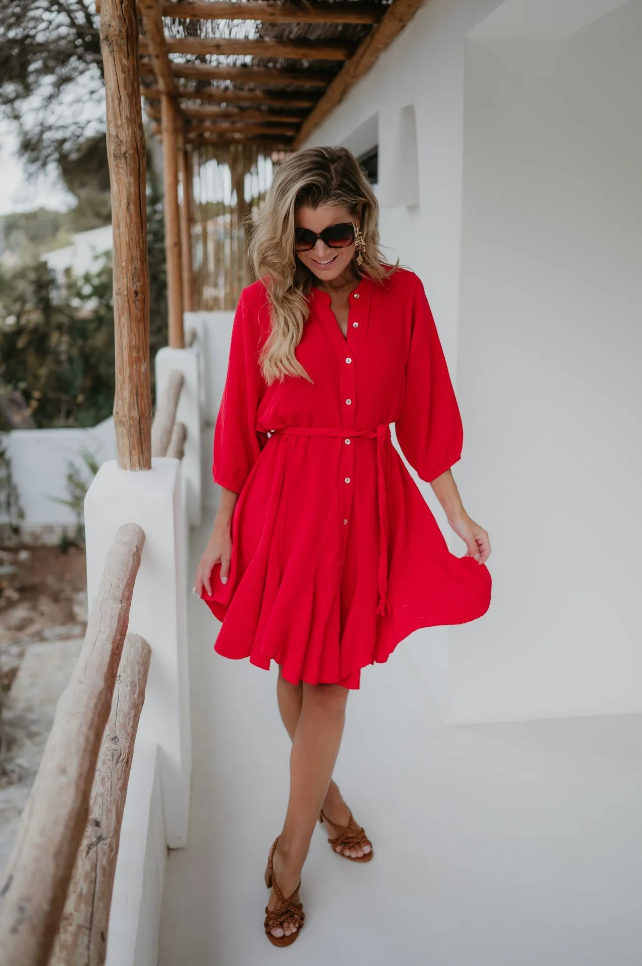 Francese dress I Red