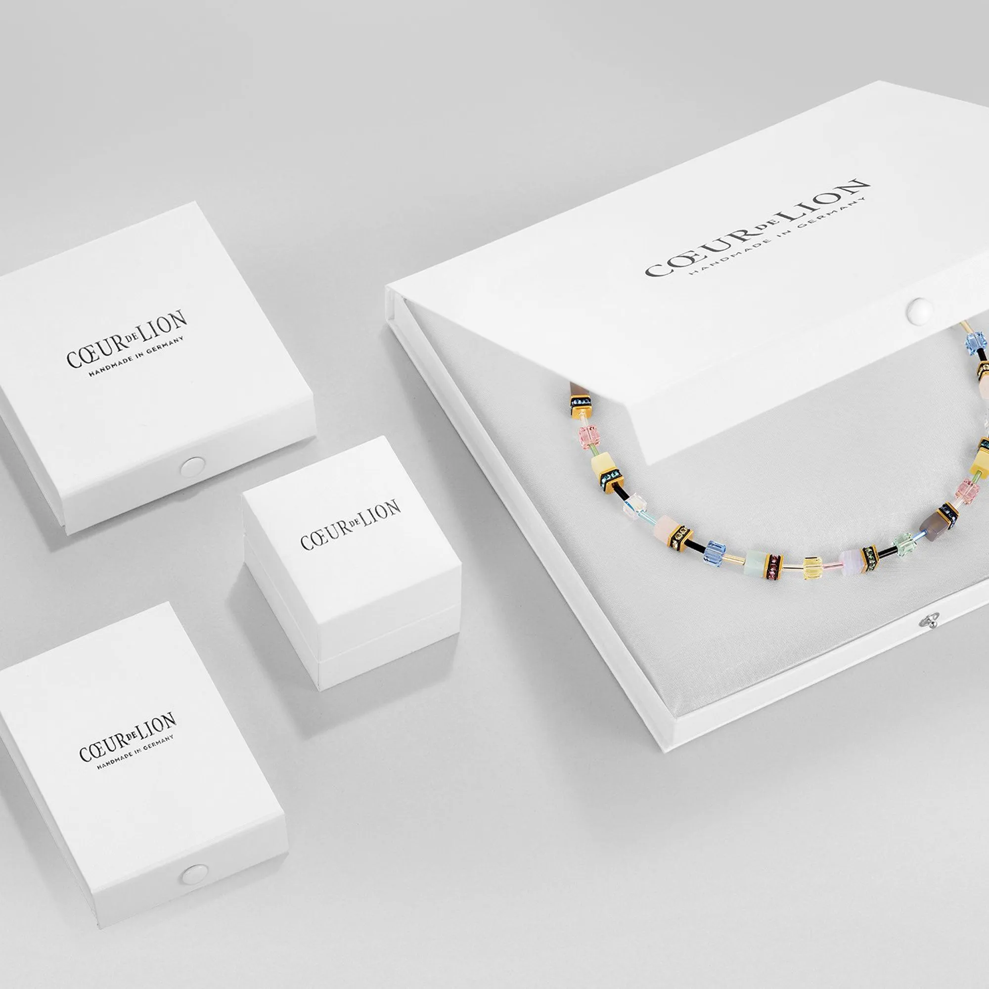 GeoCUBE Iconic Classic Multicolour Gold Bracelet