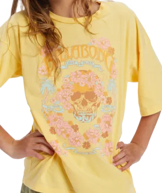 Girls' Billabong Youth Lost In Bliss T-Shirt