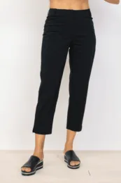 Habitat Sale, 16981 Slim Crop Solid, Black 50% Off Regular Price