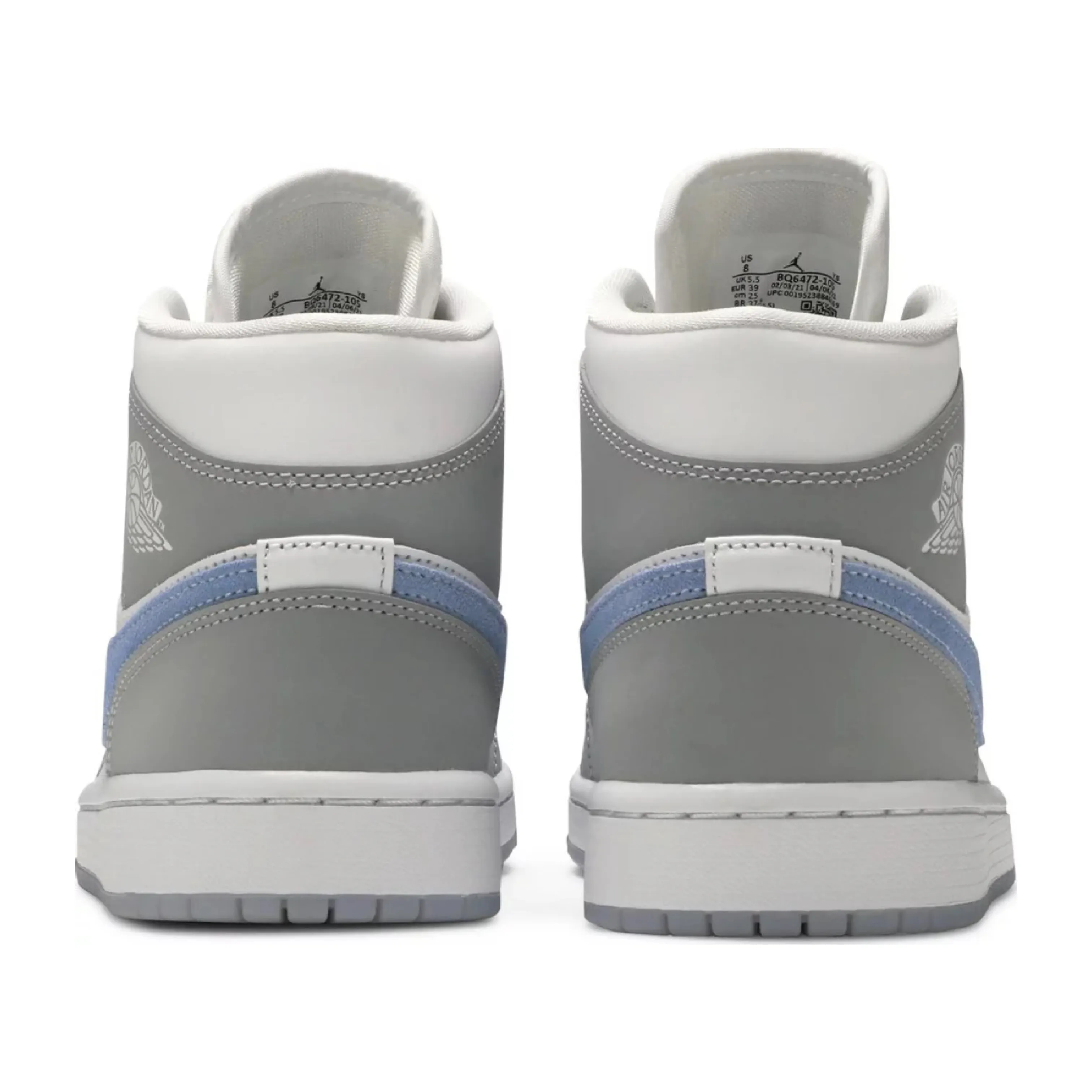 Jordan 1 Mid “Wolf Grey Aluminum" (5 MX)