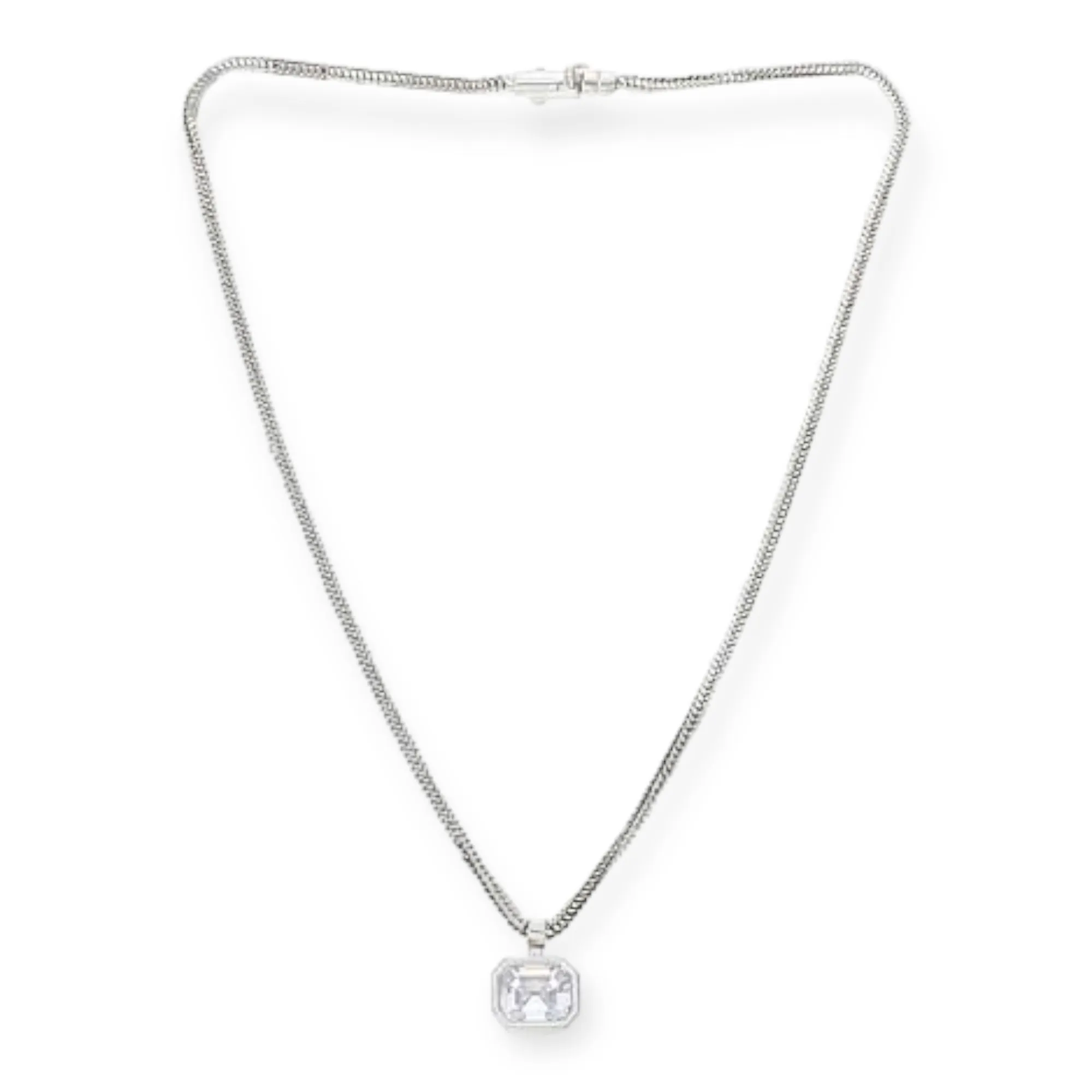 Katharine McPhee Imperial Rope Octagon Necklace - Sterling Silver