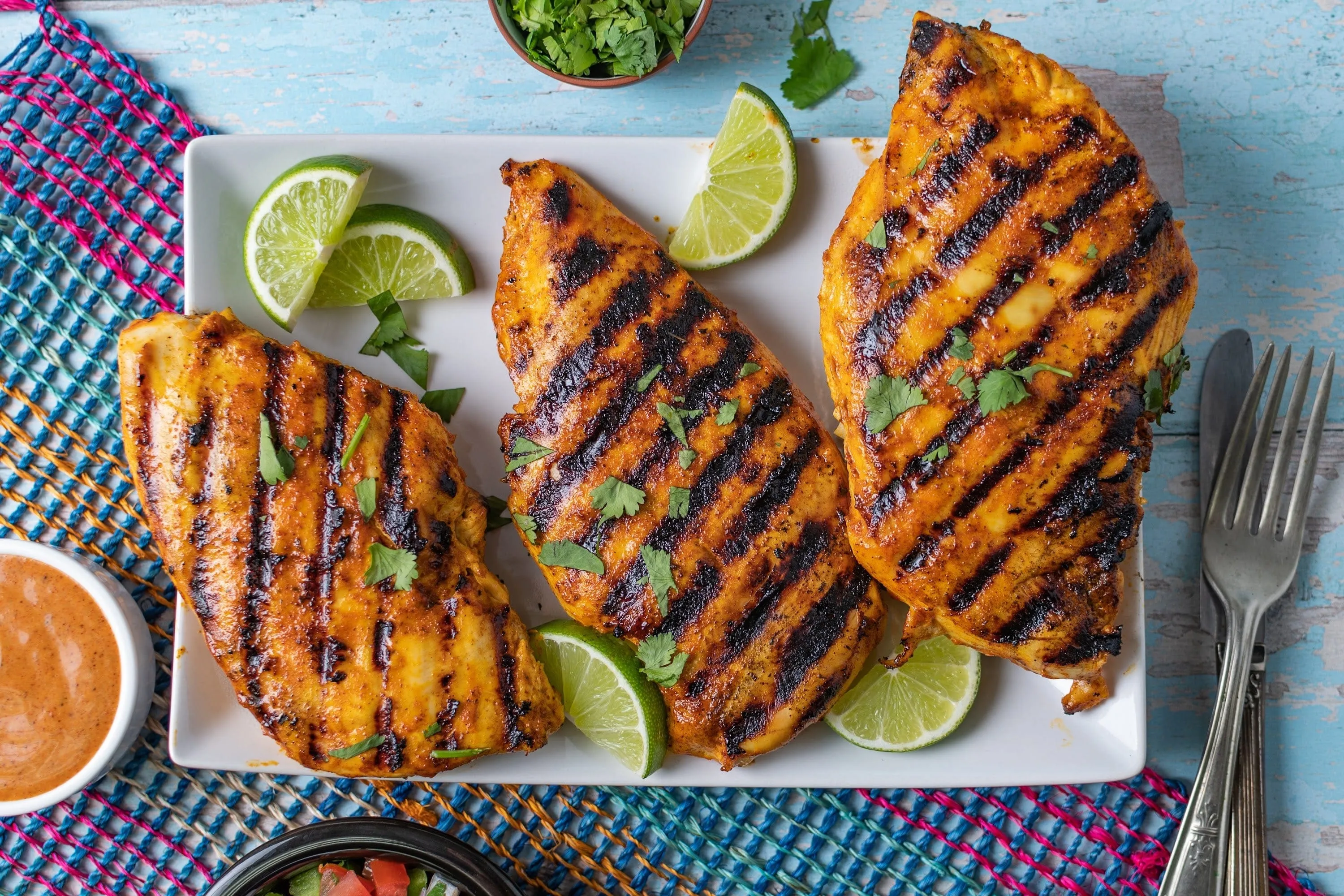 Mexican Street Corn Grilled Chicken