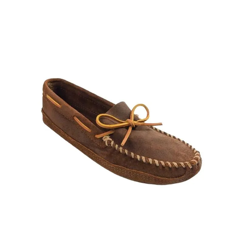 Minnetonka Masculino Double_Bottom_Softsole Brown