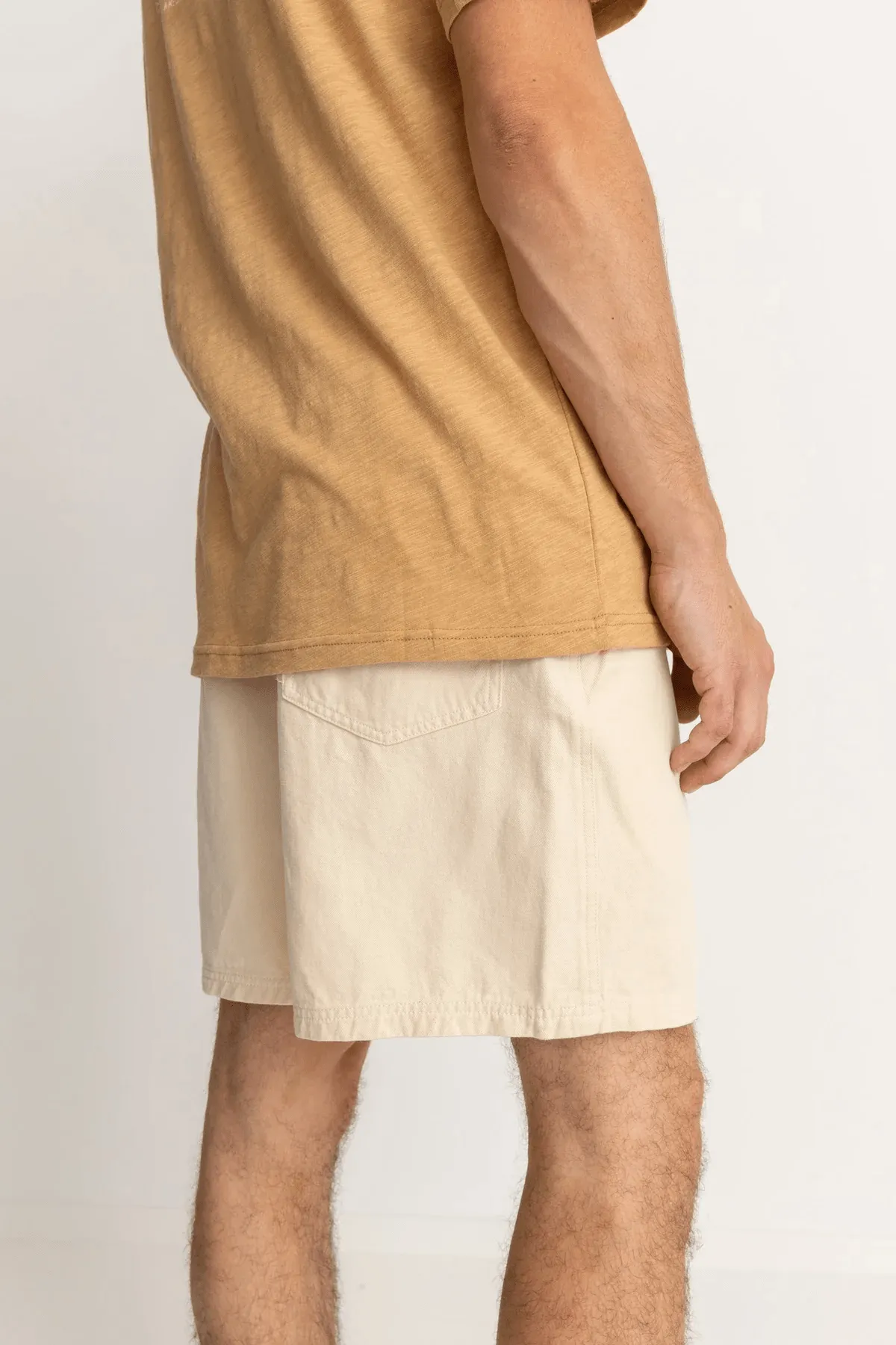 Mod Brushed Twill Jam - Natural