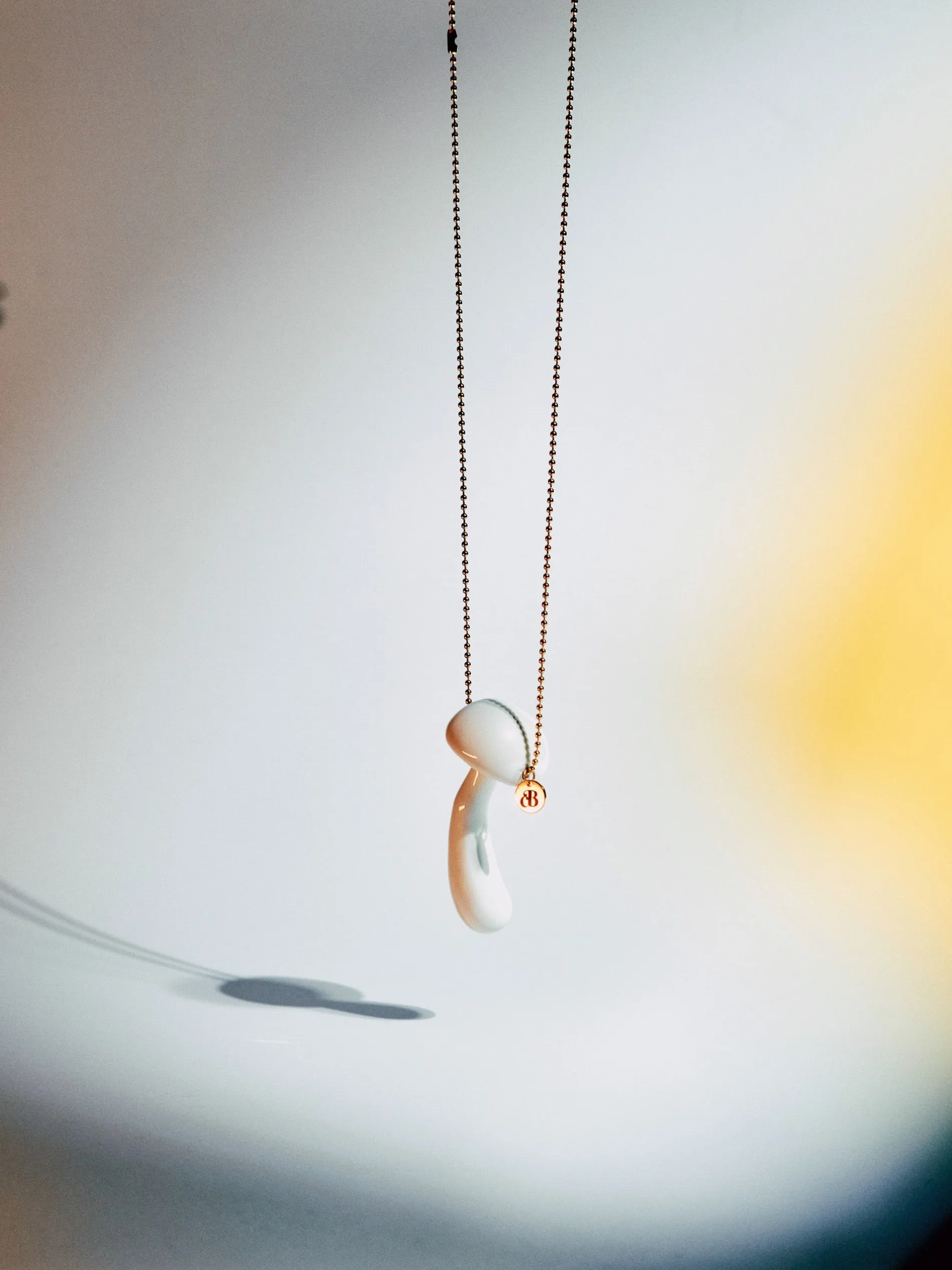 Mushroom necklace