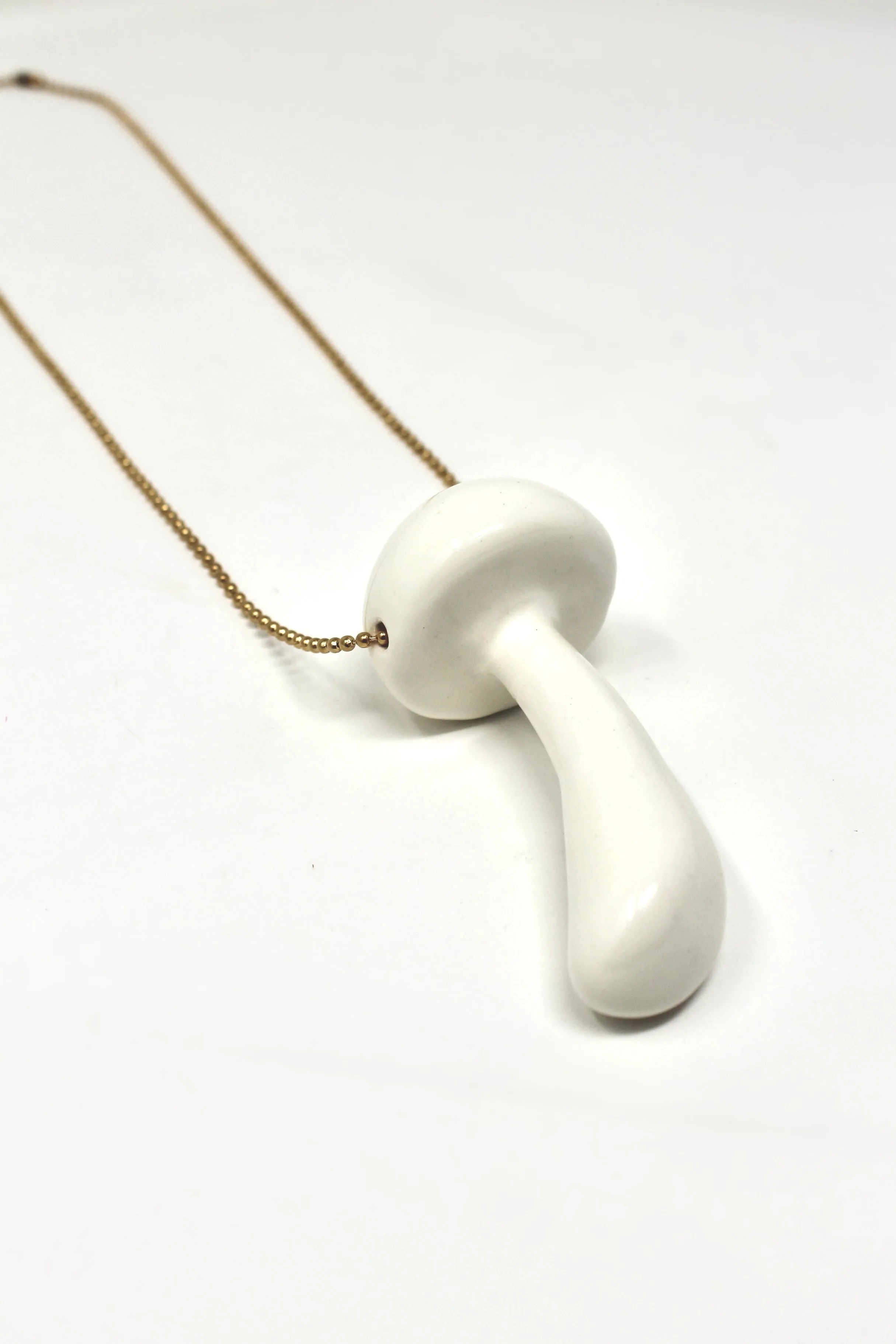 Mushroom necklace