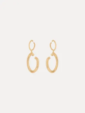 O Drop Earrings