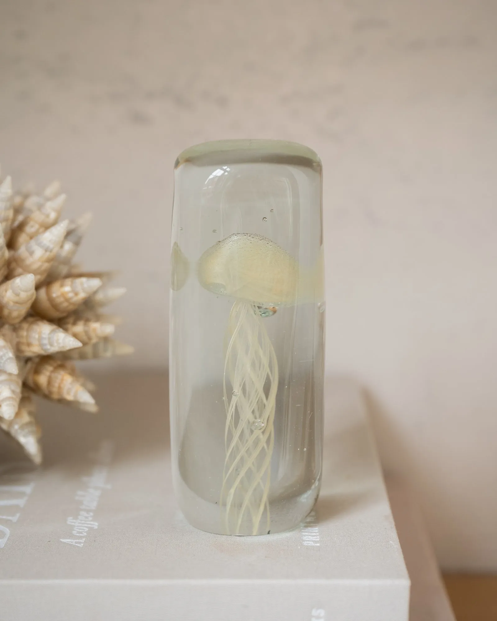 Ornament Jellyfish Creme