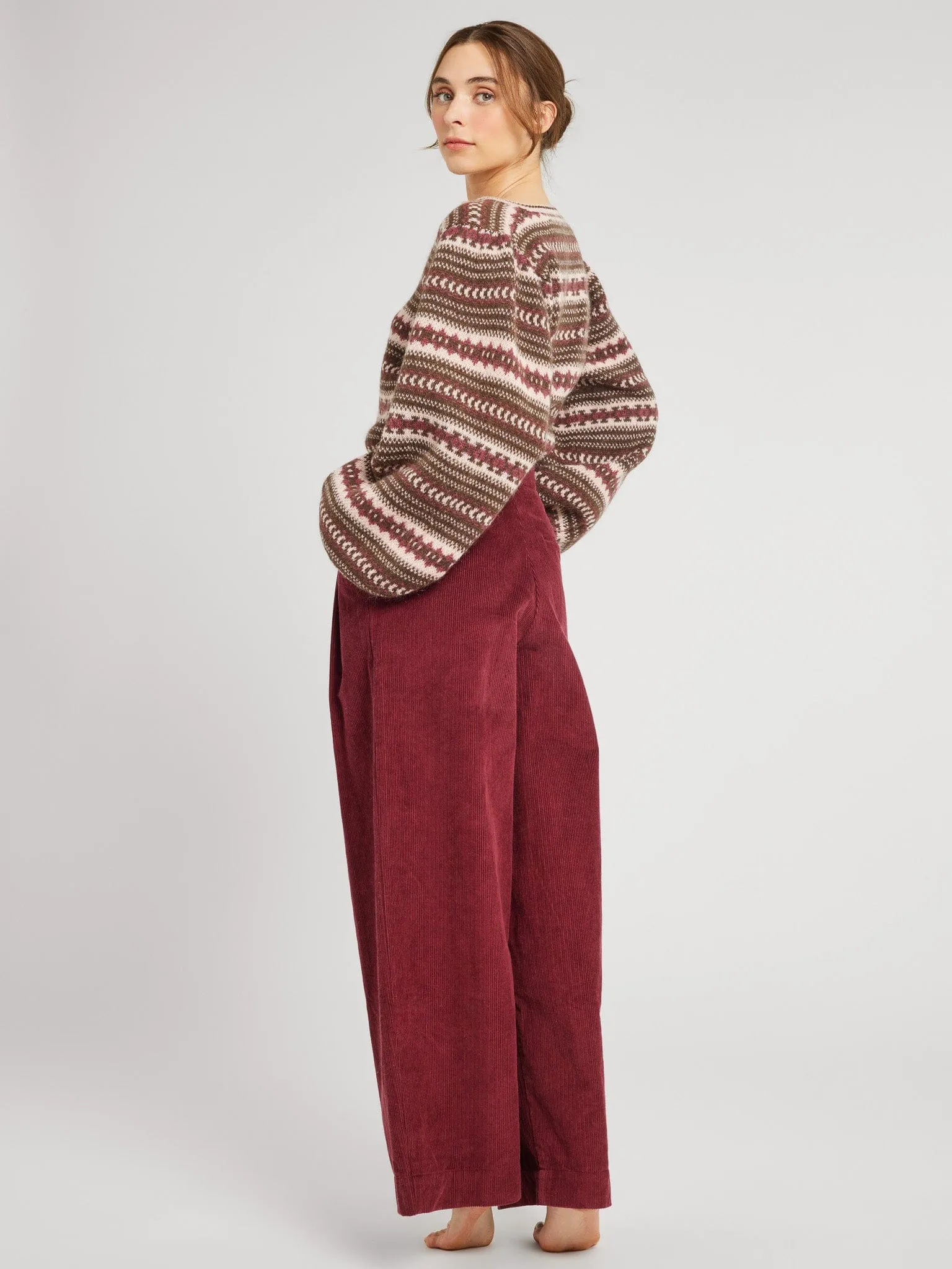 Paulina Pullover in Café de Olla