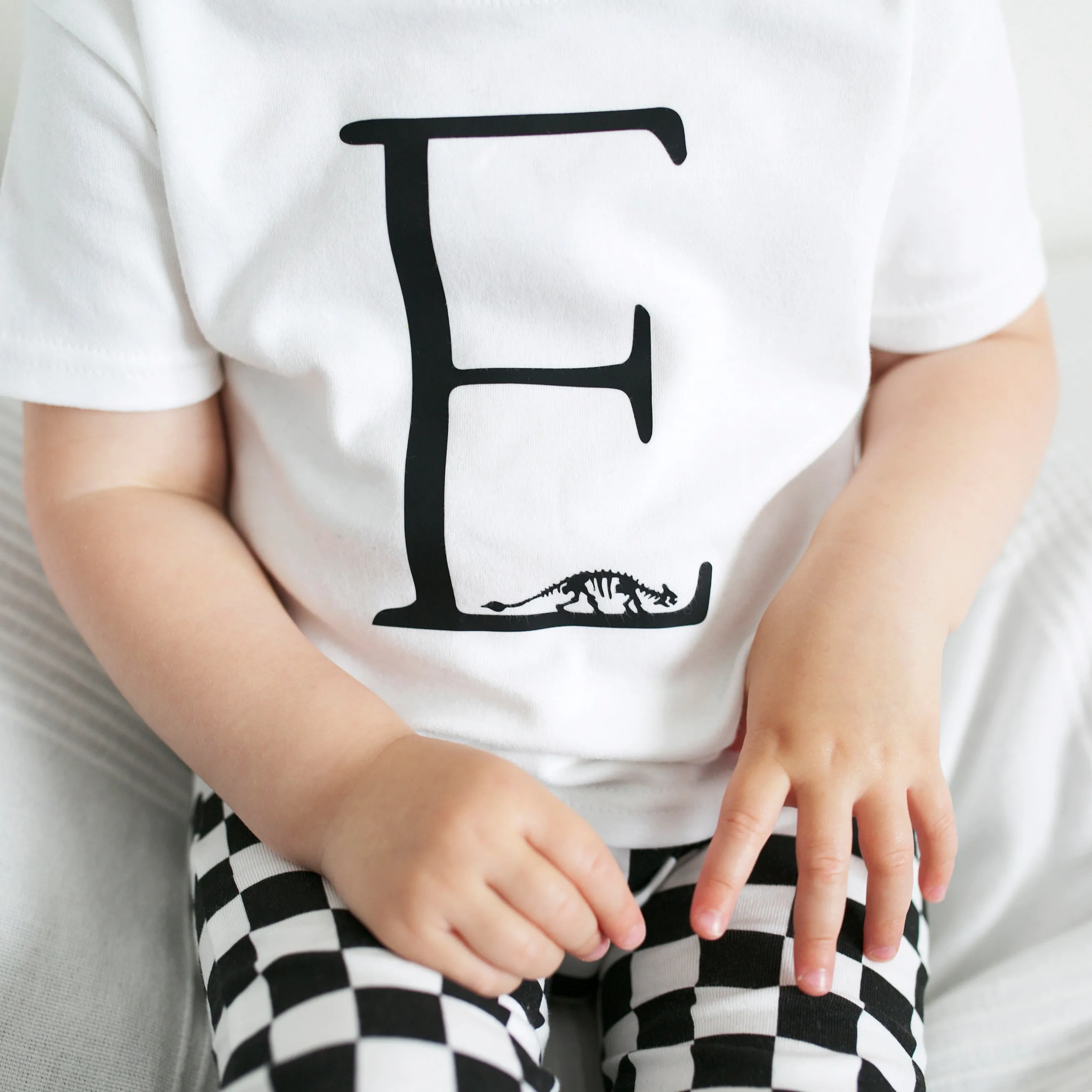 Personalised initial T shirt