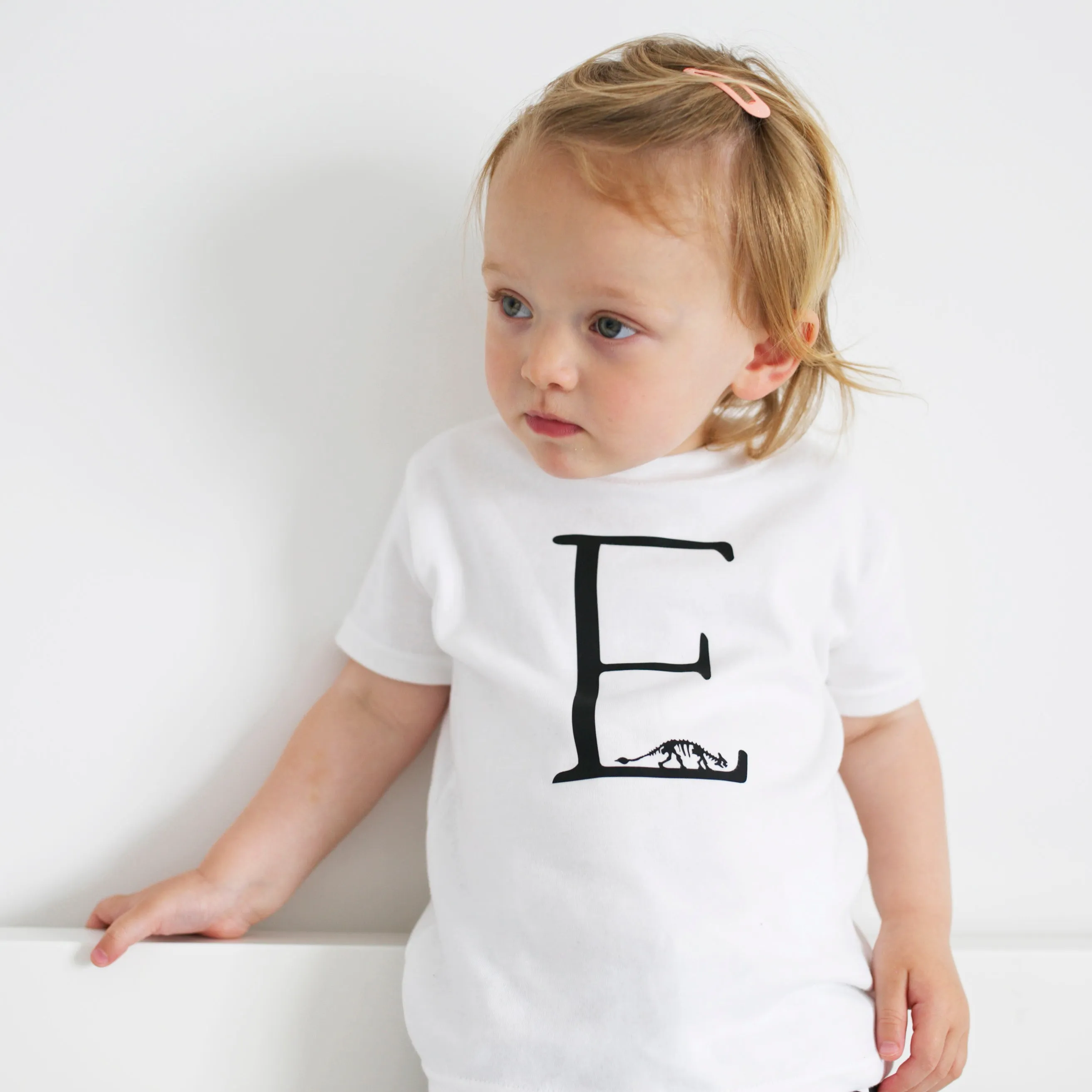 Personalised initial T shirt