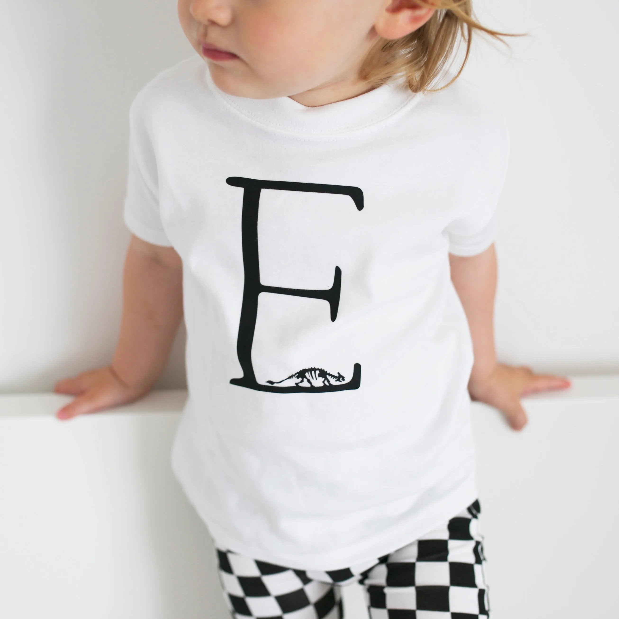 Personalised initial T shirt