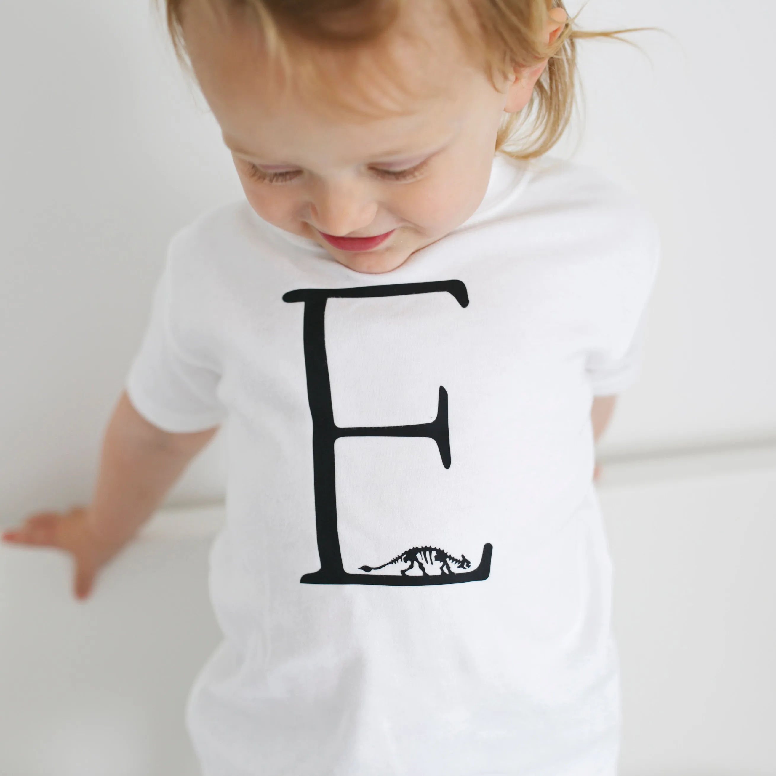 Personalised initial T shirt