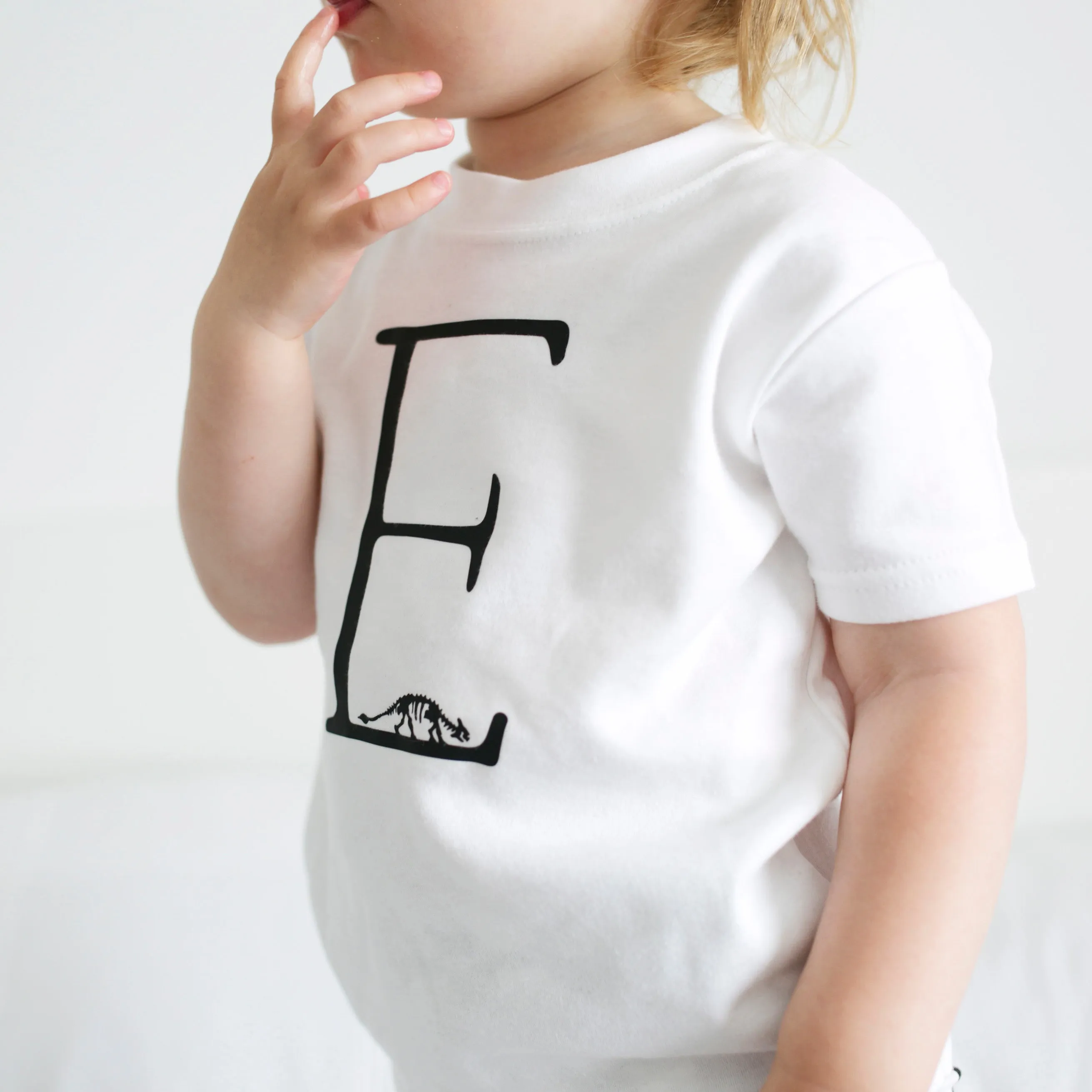 Personalised initial T shirt