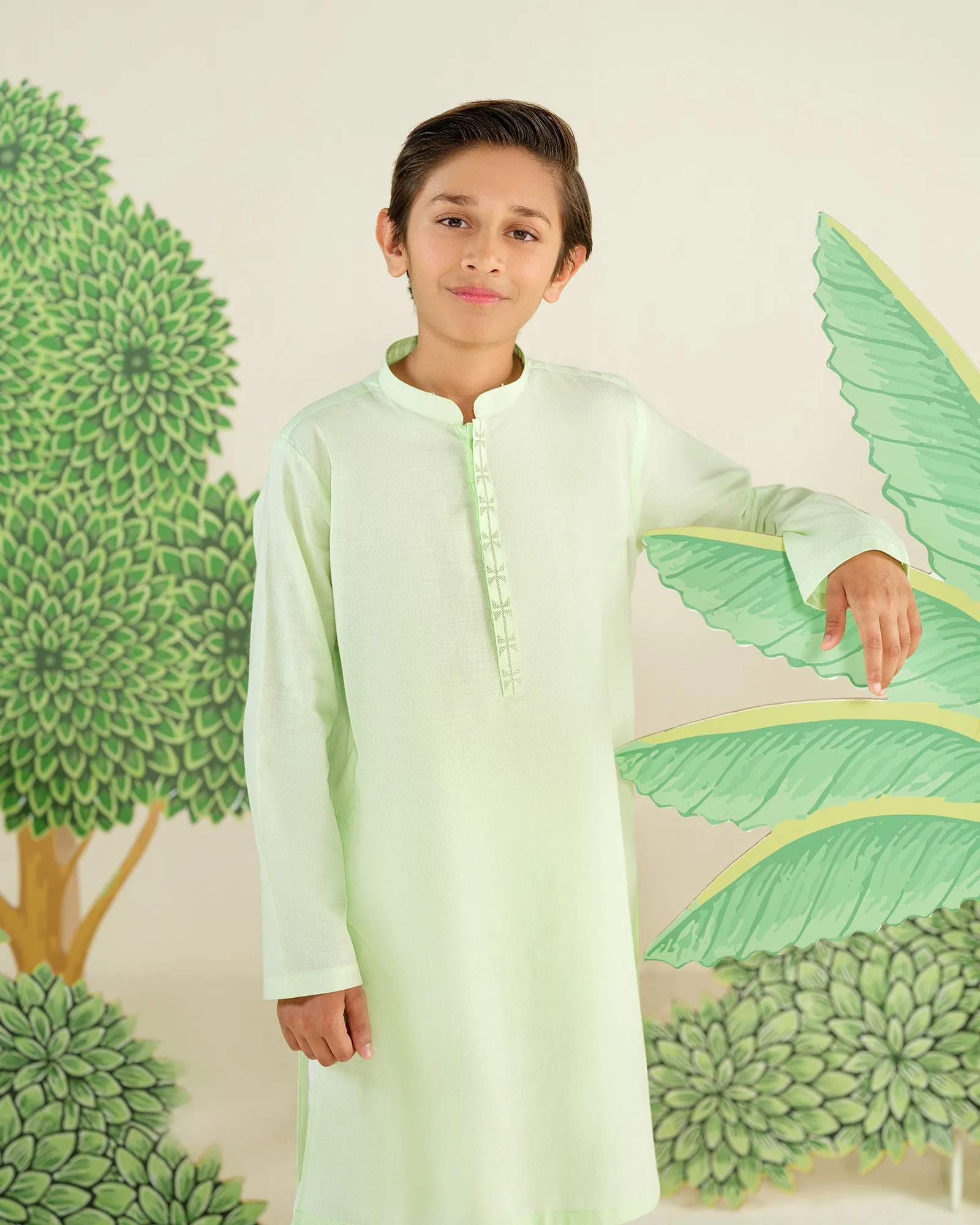 Pistachio Green Kurta