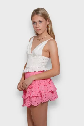 "Cancun" skirt pink