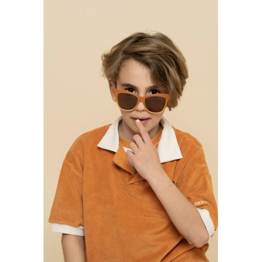 Retro Collared Shirt | GOTS - Sienna