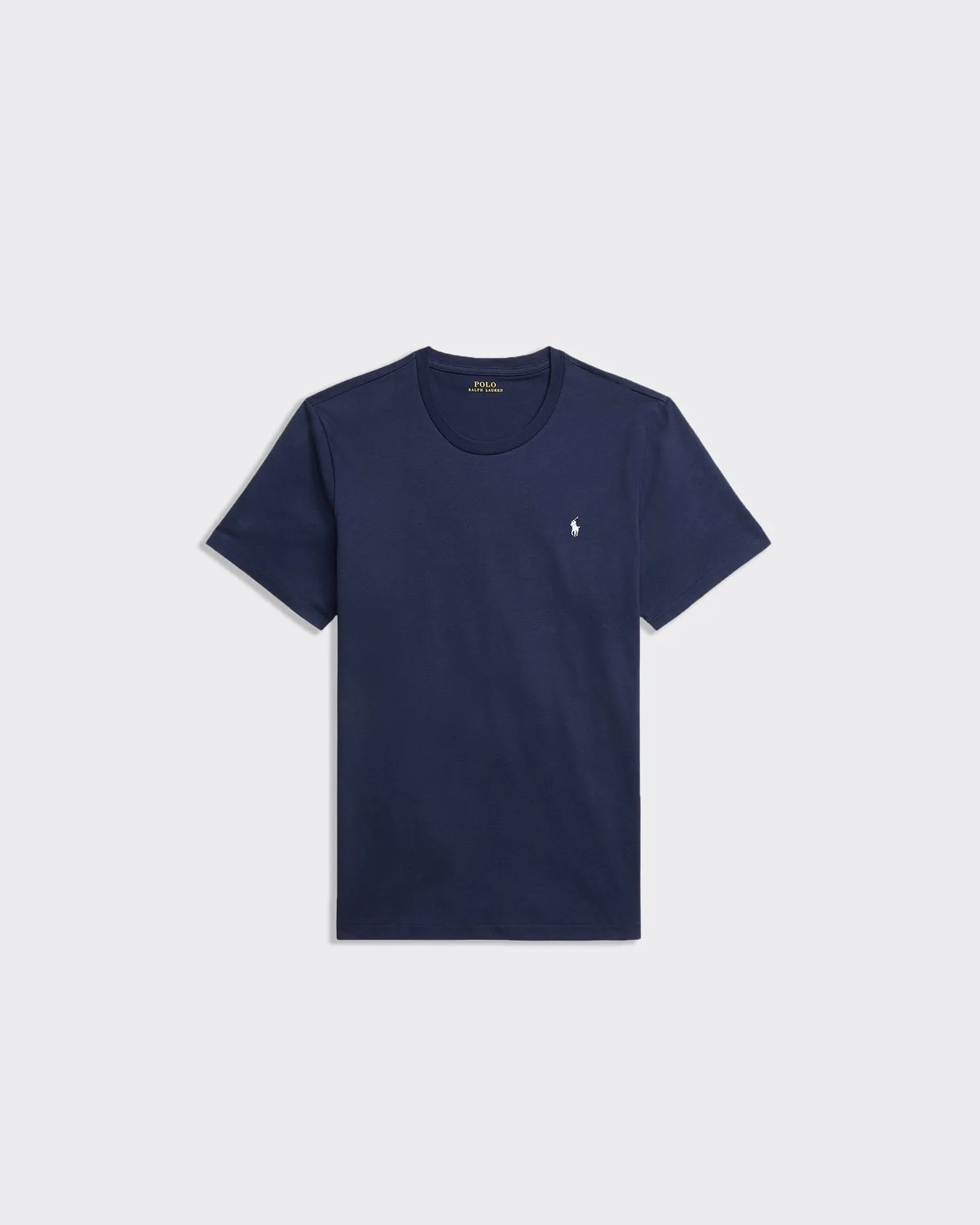 T-shirt Crew Logo Blu